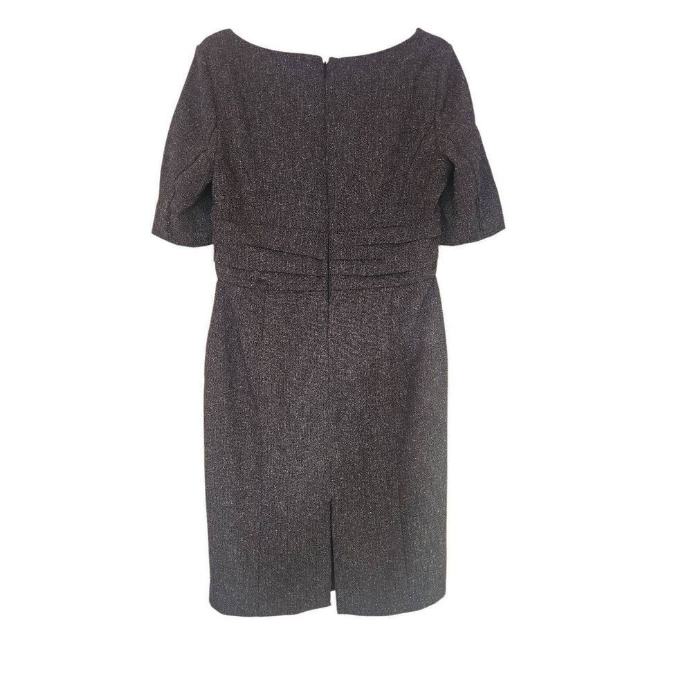 White House Black Market tweed sheath dress size 10 - Picture 5 of 11